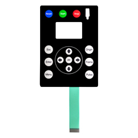 Panneau de clavier à Membrane personnalisée, Flexible, tactile, étanche, LED, interrupteur, clavier