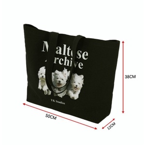 High Quality Custom Logo <b>Canvas</b> Pouch Bag Printed Eco Friendly Recycled Reusable Large Organic Low Price Cotton <b>Canvas</b> Bag - Product Image 4