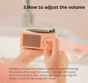 Prodotti Dropshipping 2026: Altoparlante BT Retrò X10, Giradischi <span class=keywords><strong>con</strong></span> Altoparlanti Wireless BT 5.0, Mini Portatile TF AUX Audio <span class=keywords><strong>MP3</strong></span> - Product Image 2