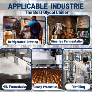 1/<span class=keywords><strong>2</strong></span> Hp Ice Bank Homebrew Trane pendingin reirculating air Glycol Chiller untuk bir fermentasi pengolahan makanan laboratorium - Product Image 6