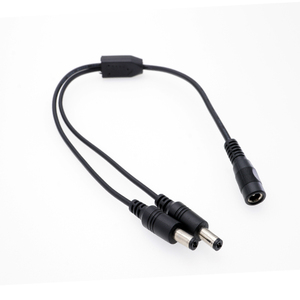 5.5mm X <span class=keywords><strong>2</strong></span>.1mm * <span class=keywords><strong>2</strong></span>.5mm PVC cavo di alimentazione cc 1 femmina <span class=keywords><strong>2</strong></span> maschio 4-in-1 Y connettore Splitter spina cavo CCTV 5525 adattatore LED quadrato - Product Image 3