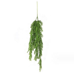 Venta al por mayor de plantas artificiales de interior hierba colgante para la decoración de la pared - Product Image 1