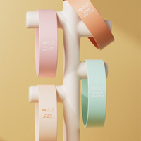YETFUL Muestra Gratuita Bandas de Ejercicio de Silicona de Alta Elasticidad y Resistencia al Calor para Piernas, Color Personalizado