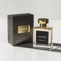 Nouvelle conception, emballage cosmétique de haute qualité, flacon vide de 30 ml, vaporisateur noir, boîte de parfum arabe