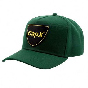 หมวกเบสบอล 5 แผงปักโลโก้แบบกำหนดเองสำหรับผู้ชาย - Product Image 1