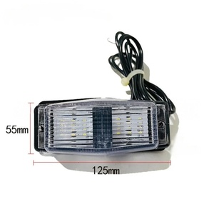 Piezas de Sistema de Iluminación para Camiones de Alta Calidad, Luz Universal para Parrilla de Camión, 12V 24V, Color Blanco, Amarillo y Ahumado, 55mm*125mm - Product Image 5