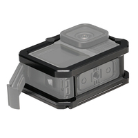 Cage magnétique à dégagement rapide en alliage d'aluminium avec cadre de protection pour GoPro Hero 13 12 11 10 9 Caméras d'action