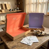Maßgefertigte Wellpappe-Versandkartons mit Logo Kraft-Karton Versandverpackung Geschäfts-Abonnement-Versandboxen E-Commerce Geschenkboxen