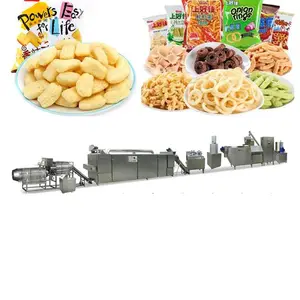 Promotional new products making puff snack corn balls extruded machine