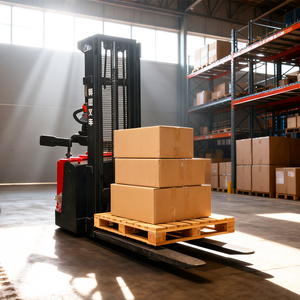 Carrello Elevatore Elettrico <span class=keywords><strong>Stacker</strong></span> da 3M 3,5M 4M 1,2t 1,5t 3300lbs con Certificazione CE e Batteria al Litio per Magazzino - Product Image 4