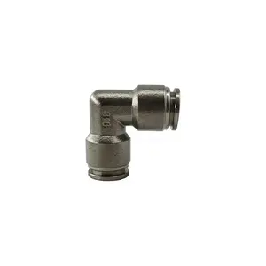 Stainless Steel 304 316 Elbow Push-in Style Pneumatic Fitting