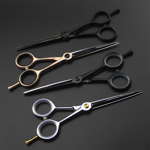 2020 professionnel <span class=keywords><strong>Noir</strong></span>/Or/Argent <span class=keywords><strong>Coupe</strong></span> <span class=keywords><strong>De</strong></span> <span class=keywords><strong>Cheveux</strong></span> Ciseaux <span class=keywords><strong>De</strong></span> Coiffeur Ensemble - Product Image 2