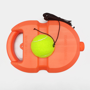 Venta al por mayor <span class=keywords><strong>de</strong></span> fábrica, entrenador <span class=keywords><strong>de</strong></span> <span class=keywords><strong>tenis</strong></span>, <span class=keywords><strong>pelota</strong></span> <span class=keywords><strong>de</strong></span> rebote, entrenador <span class=keywords><strong>de</strong></span> <span class=keywords><strong>tenis</strong></span> individual <span class=keywords><strong>con</strong></span> cordón elástico y base antideslizante - Product Image 1