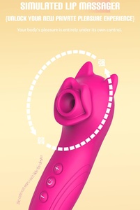 Vibrador Estimulador de Clítoris y Pezones con Diseño de Orejas de Cachorro para Mujeres, Mini Vibrador de Masaje con Múltiples Frecuencias - Product Image 4