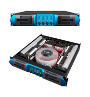 Amplificateurs de puissance 4 canaux RX4800 2U 800W 220V avec transformateur