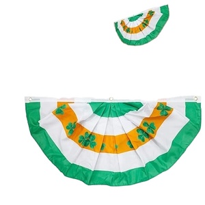 Bandera Decorativa de Alta Calidad al Mejor Precio con Entrega Rápida para Publicidad, Decoración Interior y Exterior, Decoración de Porche Delantero, Bandera de Media Abanico - Product Image 2