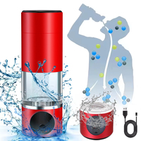 Générateur d'eau d'hydrogène Portable 5000ppb technologie SPE PEM bouteille d'hydrogène d'eau riche en eau hydrogénée USB pour usage domestique