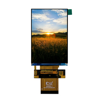 Écran LCD personnalisé de 3,5 pouces, résolution 320x480, module d'affichage TFT LCD à vision panoramique, 350 nits, interface MPU/MIPI/SPI, écran TFT