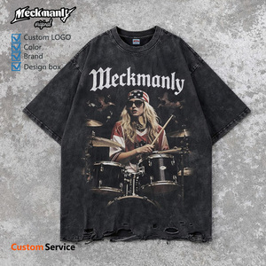 Meckmanly Men's Short Sleeve T-Shirt 100% Cotton O-Neck Printed Photo Design Regular Fit Casual Style - Product Image 3