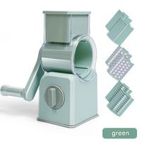 Hete Aanbieding PS Plastic Rotatie Trommelsnijder Multifunctionele Handmatige Groentesnijder voor Thuiskeuken Fruit Aardappel Snijder Rasp Gereedschap
