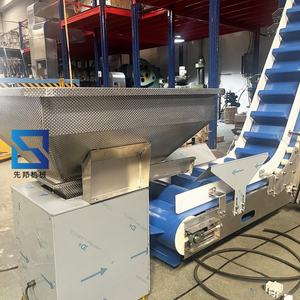 Draagbare Hellende Transportband Voor Afgewerkte Voedsel Geïntegreerde Zak Nemen Transportband Gloednieuwe Staat Voor De Landbouwindustrie - Product Image 4