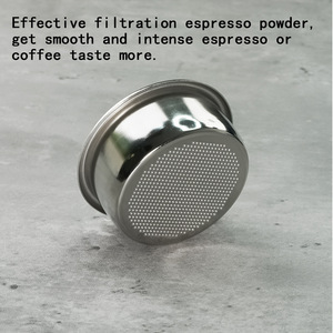 ตัวกรองกาแฟสแตนเลส 54 มม. ใช้ซ้ำได้สำหรับสองคน - Product Image 2
