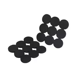 Almohadillas de espuma EVA negras troqueladas autoadhesivas de una sola cara con formas personalizadas para patas de muebles - Product Image 4