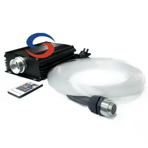 factory price 16W RGB optical fiber cleaver lighting for car roof top ceiling star