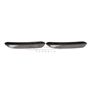 Accessoires extérieurs pour voiture, aileron de toit arrière en ABS noir brillant, extension de lames d'aileron arrière en 2 parties pour voiture - Product Image 2