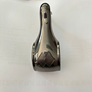 F-holder5 # laiton Antique placage solide porte-cercueil en métal Zamak alliage de Zinc cercueil poignée barre enterrement Articles funéraires en gros - Product Image 1