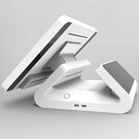 Système de point de vente JJPOS JJ-5200, écran tactile capacitif de 15,6 pouces, caisse enregistreuse avec Bluetooth/Wi-Fi 6, option de logo personnalisé