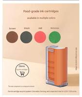 Impresora Comercial de Café con Tinta Comestible para Latte Art, Cerveza, Macarons, Pasteles, Impresión de Logotipos Personalizados
