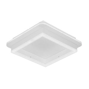 Plafón LED 41W 3000-4000-6000K, dimensiones 7x24x24 cm, 3895 lm, con memoria de color, ideal para iluminación adaptable y - Product Image 1