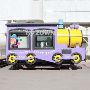 Vagón comedor creativo tipo locomotora, ideal para comidas móviles en parques de atracciones y zonas turísticas. - Product Image 6