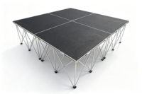 Plateforme de scène pliable intelligente en alliage d'aluminium de haute qualité pour événements et concerts en plein air