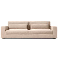 Canapé sectionnel Lugano très populaire pour salon, personnalisable, en tissu, avec coussins en éponge moelleuse et douce, idéal pour la détente à la maison