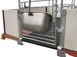 1800 Standard Sow <b>Bed</b> Hot Galvanized Stall - Product Image 6