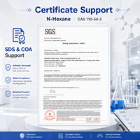 N-Hexane organique intermédiaire CAS 110-54-3 95% Solvant industriel pour applications de transformation chimique