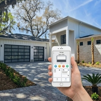 Ouvre-porte de garage universel moderne et silencieux avec moteur DC - Moteur de porte de garage automatique et télécommande multifonction