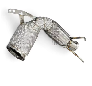 Tubo de Escape de Alto Rendimiento para BMW <span class=keywords><strong>MINI</strong></span> F56S 2.0T 2017 <span class=keywords><strong>2018</strong></span> 2019 con Protector Térmico, Sistema de Escape de Reemplazo Directo Personalizado - Product Image 1