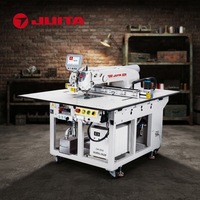 Machine à coudre industrielle droite CNC JUITA JTK8T-F8045A avec coupe-fil intégré pour la confection de vêtements, machine de tailleur automatique RFID