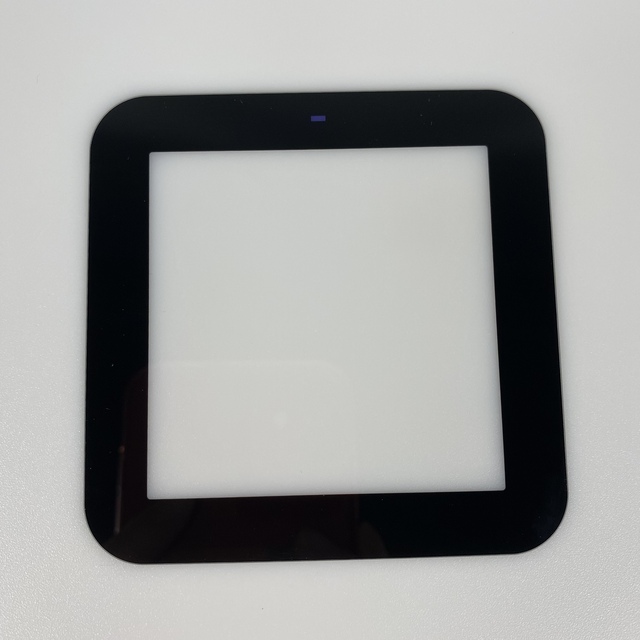 Customized Corning Gorilla Glass Black Silk Printing Touch Screen Glass for Electrical Products