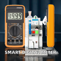DT9205A Meteran Arus dan Tegangan Digital Multimeter Multifungsi dengan Layar LCD Meteran Digital Cerdas Berukuran Saku