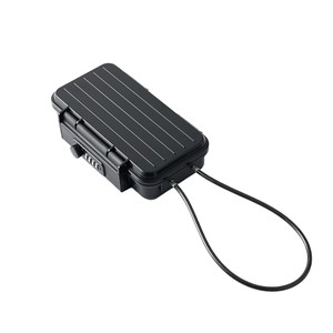 2025 Nueva caja de seguridad de <span class=keywords><strong>playa</strong></span> portátil de combinación antirrobo impermeable negra para exteriores caja de seguridad para silla de <span class=keywords><strong>playa</strong></span> - Product Image 1