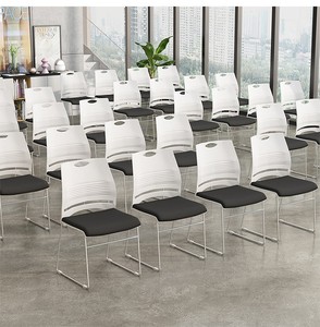 เก้าอี้ประชุมแบบบุนวมสำหรับห้องประชุมเก้าอี้ผู้บริหาร - Product Image 1