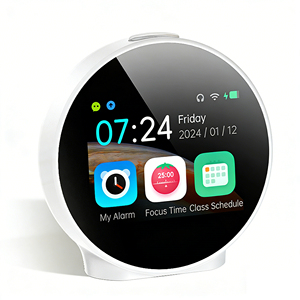 Voice AI Alarm <b>Clock</b> , 2.8inch Led <b>Digital</b> Alarm <b>Clocks</b> AI Voice Companion Alarm <b>Clock</b> Study Assistance as nintendo alarm <b>clock</b> - Product Image 3