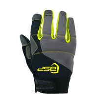 Gants de mécanicien durables OEM & ODM avec paume renforcée et rembourrée pour le travail CNC