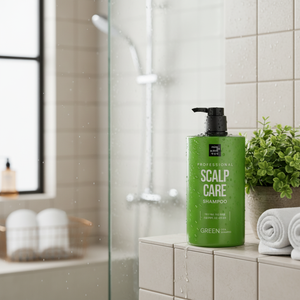 Miseenscene Professional Green Cica Gel <b>Shampoo</b> 1000ml Soothing Scalp Care Cleanser for Oily Hair Balancing Formula Korean - Product Image 3