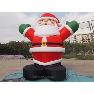 Сделанный на заказ гигантский надувной Санта-Клаус для рождественских акций с китайской надувной фабрики