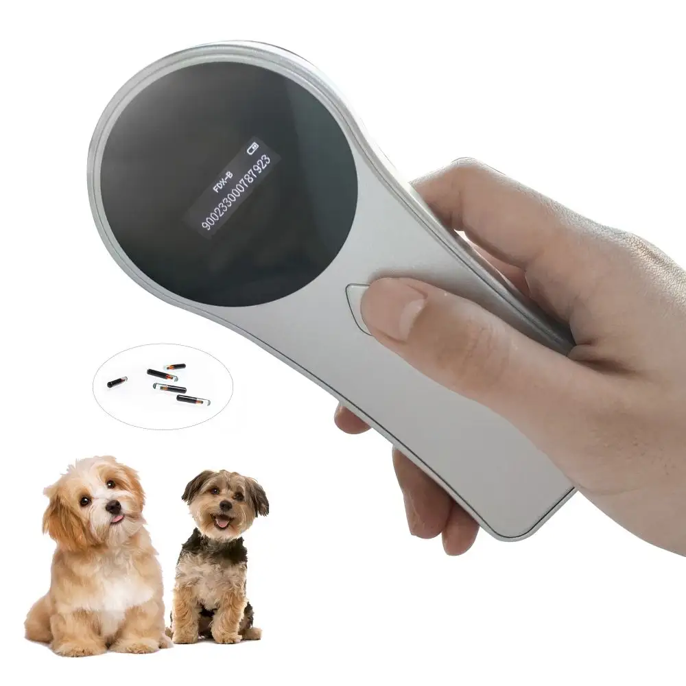 OTPS 134,2 кГц Оптовая Продажа smart mini handheld fdx стеклянная трубка чип для бирки микросканер для собак кошек домашних животных микрочип RFID считыватель животных